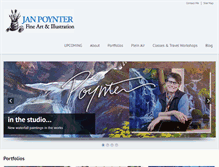 Tablet Screenshot of janpoynter.com